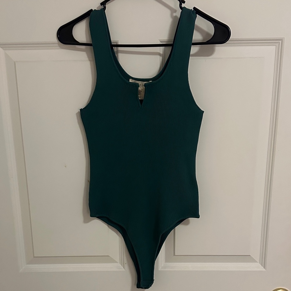 Elegant Teal Bodysuit for Women